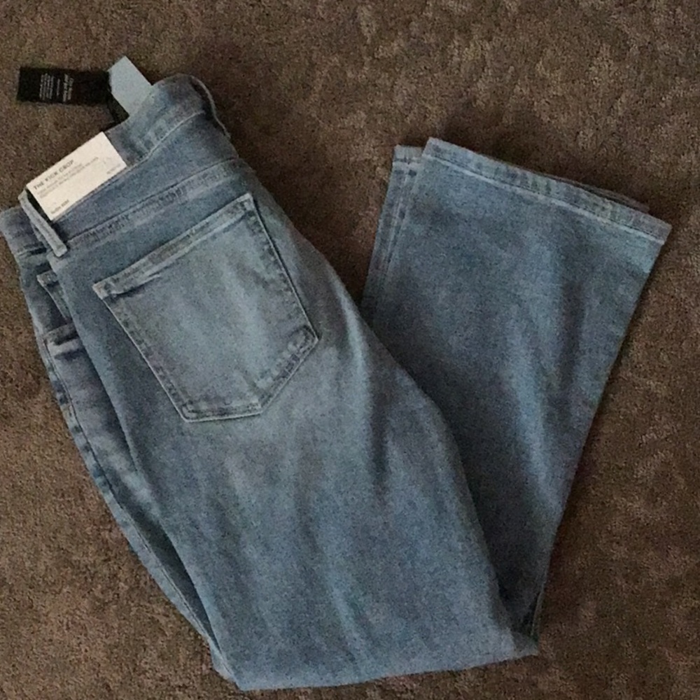 Ann Taylor “Kick Crop” Jeans